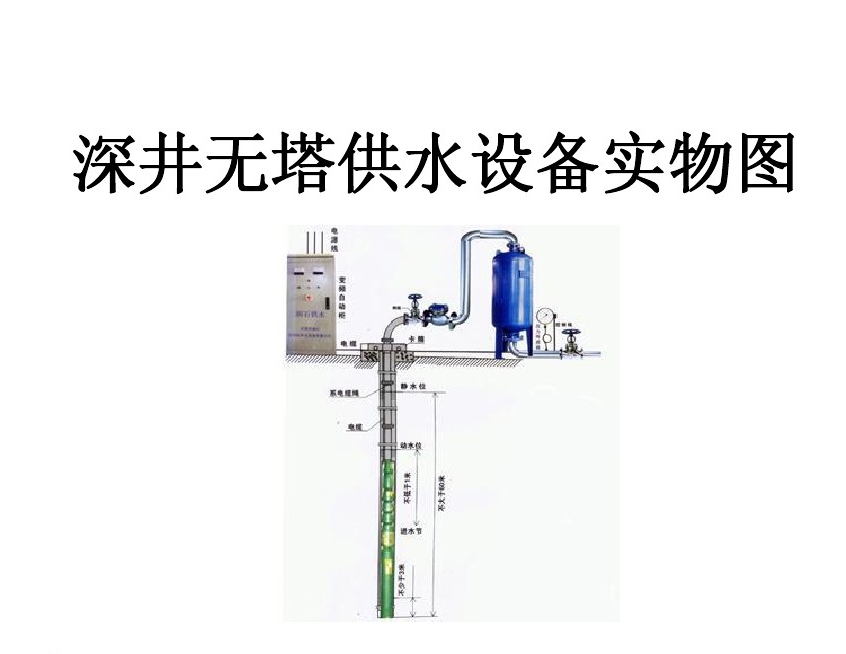 咸阳彬县井泵无塔式供水设备